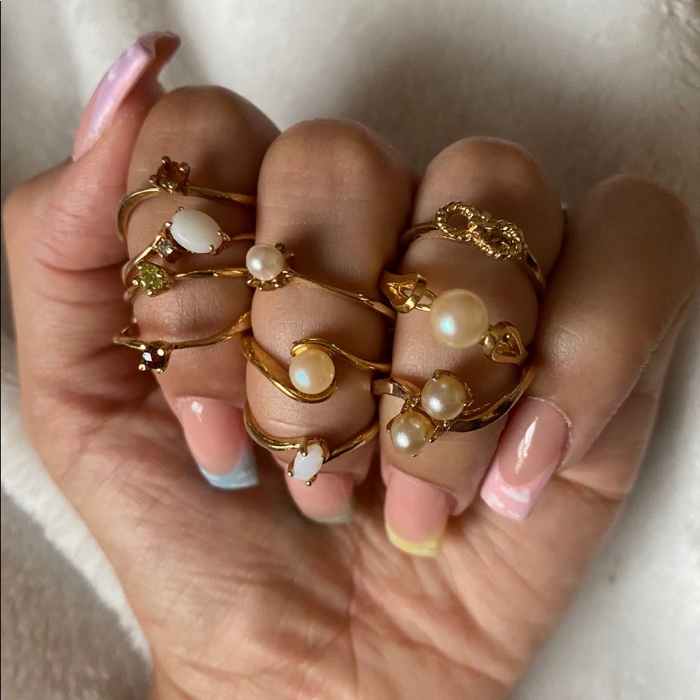 Dainty, Stackable Rings - Picture 6 of 6